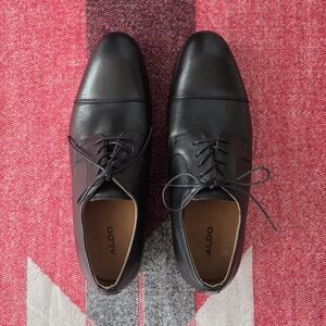 Men's Aldo Black Dress Shoes - Size 10